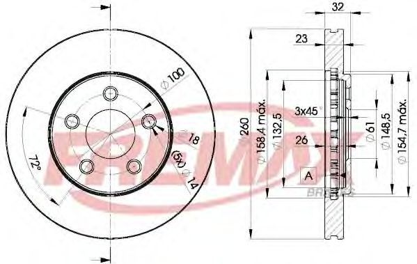 Disc frana