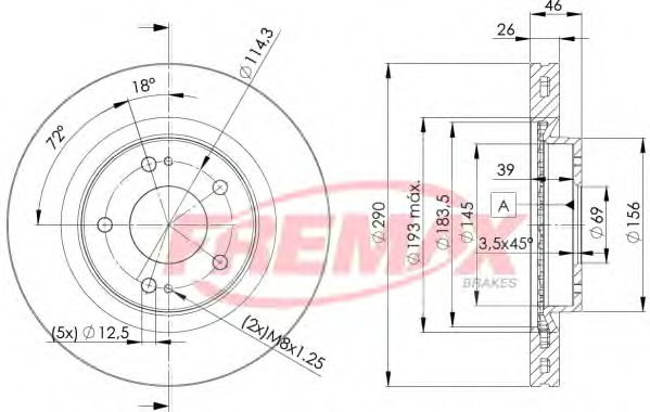 Disc frana