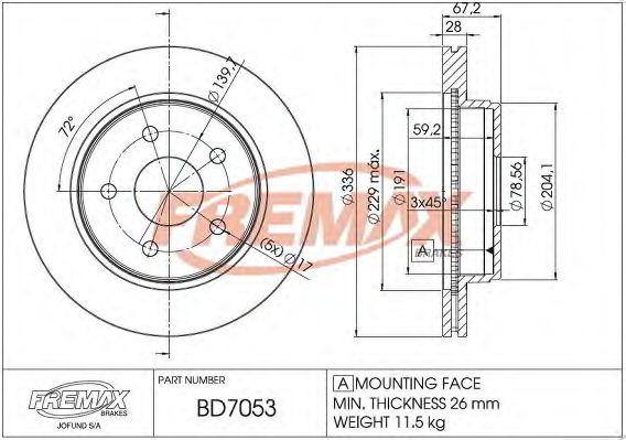 Disc frana
