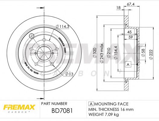 Disc frana