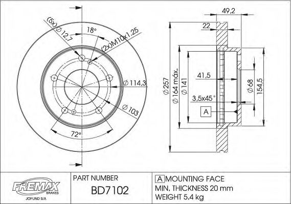 Disc frana