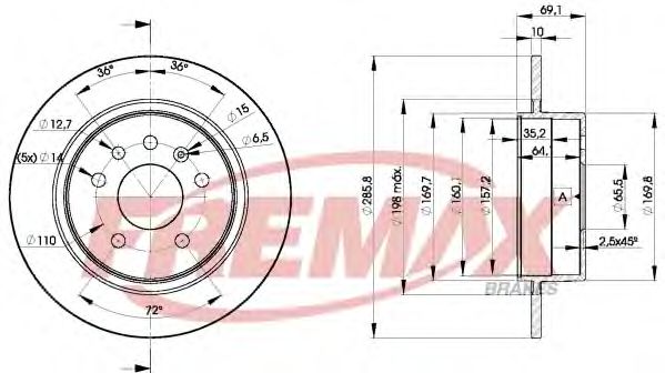 Disc frana