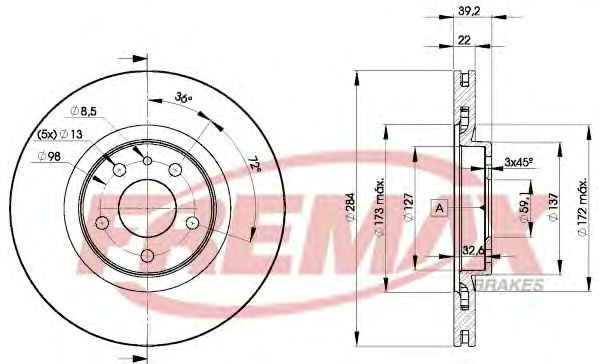 Disc frana