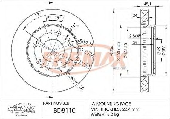 Disc frana