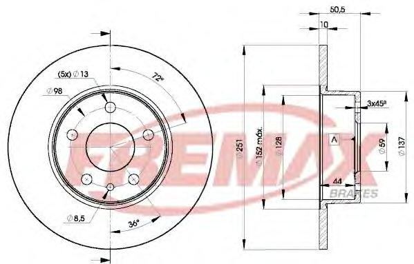 Disc frana