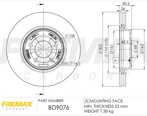 Disc frana