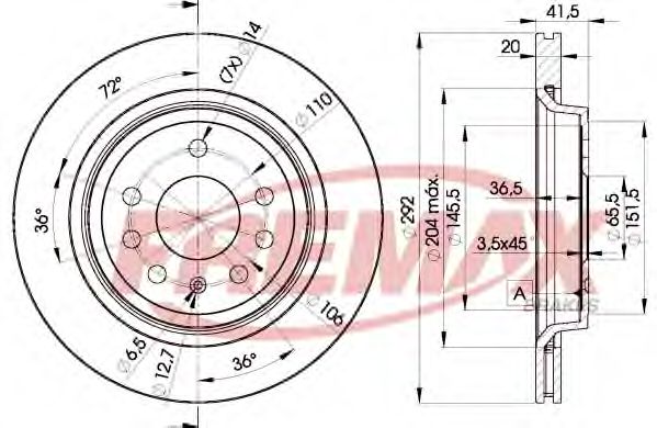 Disc frana