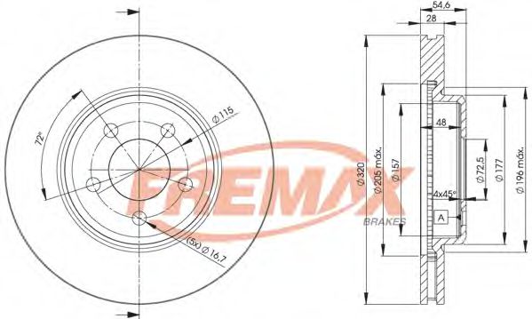 Disc frana