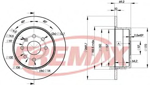 Disc frana