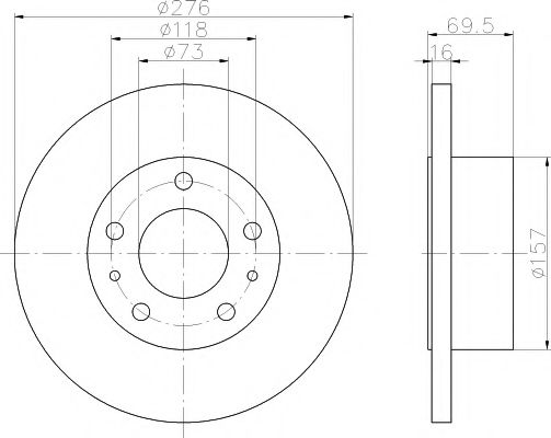 Disc frana
