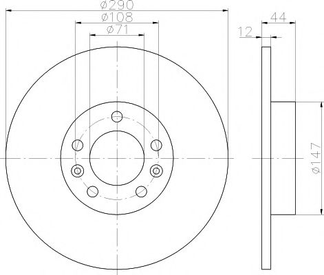 Disc frana