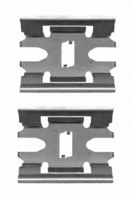Set accesorii, placute frana