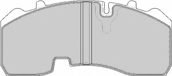 set placute frana,frana disc 2