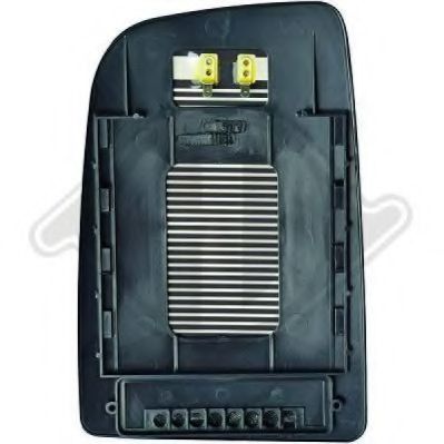 1663026 Sticla oglinda, oglinda retrovizoare exterioara DIEDERICHS 