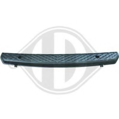 1663046 Grila ventilatie, bara protectie DIEDERICHS 