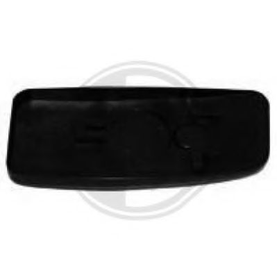 1663129 Sticla oglinda, oglinda retrovizoare exterioara DIEDERICHS 