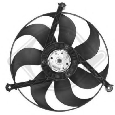Ventilator, radiator