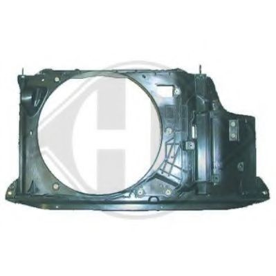 4225043 Carcasa, ventilator radiator DIEDERICHS 