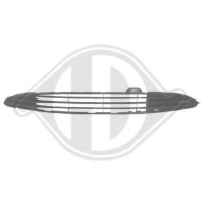 4225045 Grila ventilatie, bara protectie DIEDERICHS 