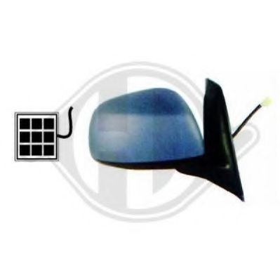 6445924 Oglinda exterioara DIEDERICHS 