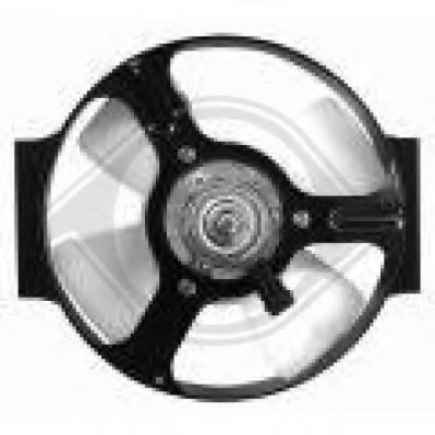 7820101 Ventilator, radiator DIEDERICHS 