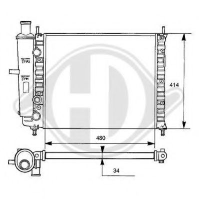 Radiator, racire motor
