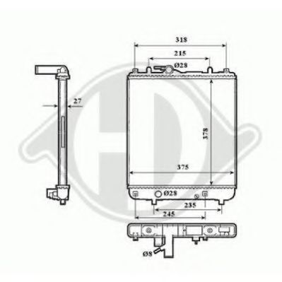 Radiator, racire motor