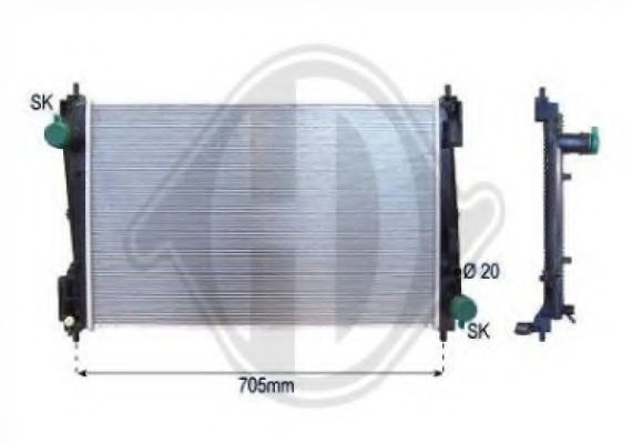 Radiator, racire motor
