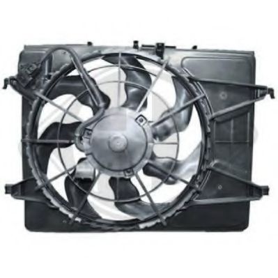 8655306 Ventilator, radiator DIEDERICHS 