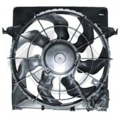 8655308 Ventilator, radiator DIEDERICHS 