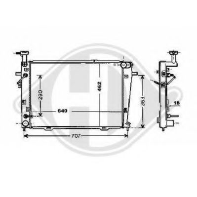 Radiator, racire motor