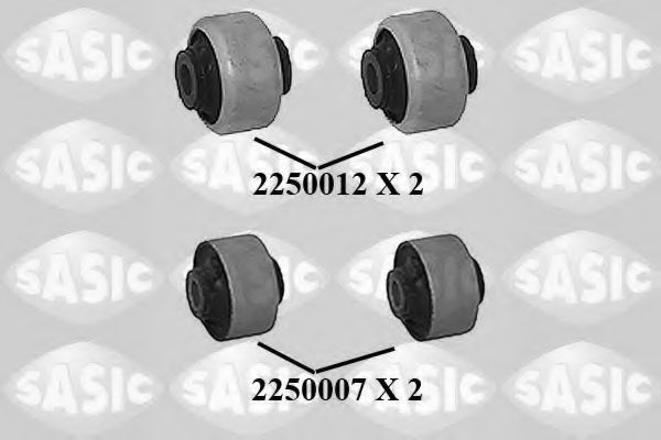 7960003 Set reparatie, bucsa bara stabilizatoare SASIC 