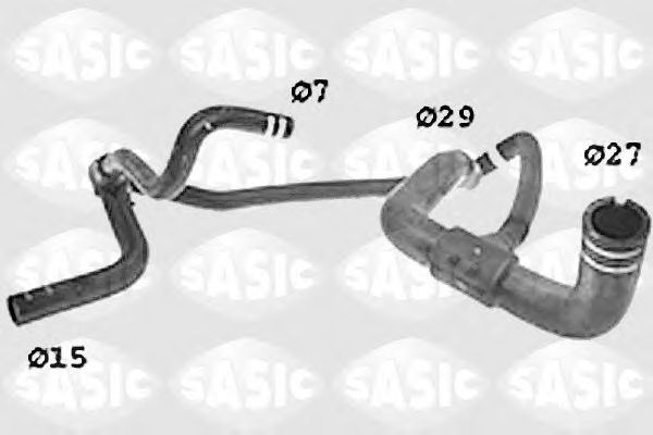 SWH6836 Furtun radiator SASIC 