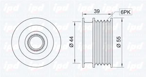 Sistem roata libera, generator 2