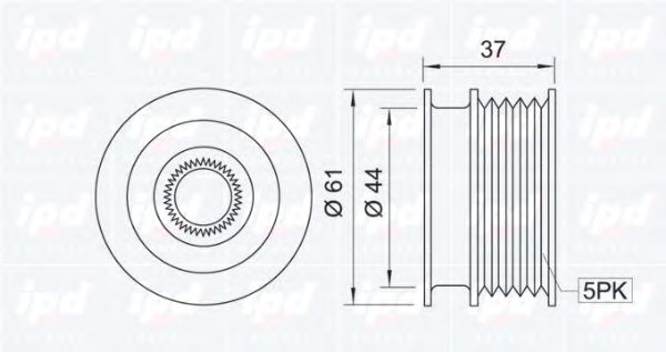 Sistem roata libera, generator 2