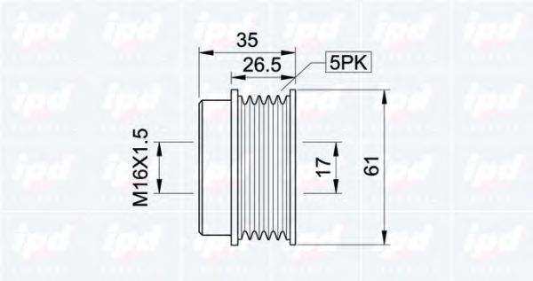 Sistem roata libera, generator 2