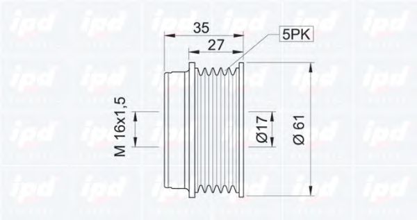 Sistem roata libera, generator 2