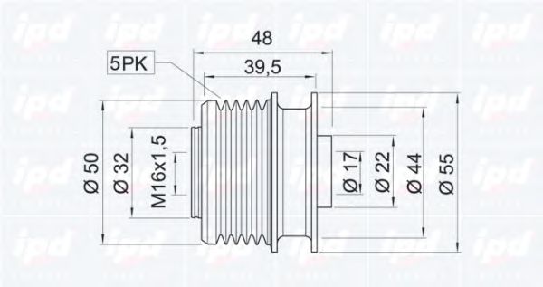 Sistem roata libera, generator 2