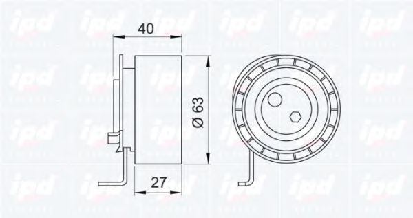 rola intinzator,curea distributie 2