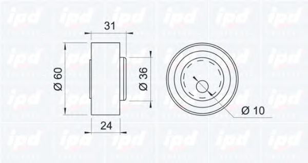 rola intinzator,curea distributie 2