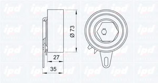 rola intinzator,curea distributie 2