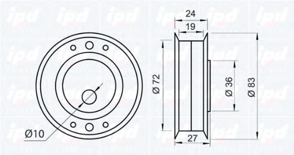 rola intinzator,curea distributie 2
