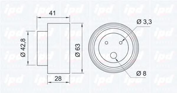 rola intinzator,curea distributie 2