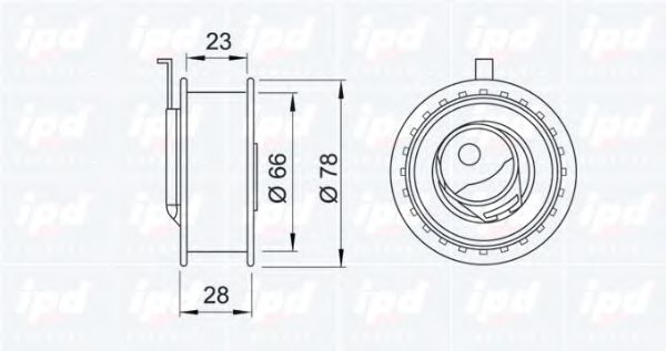 rola intinzator,curea distributie 2