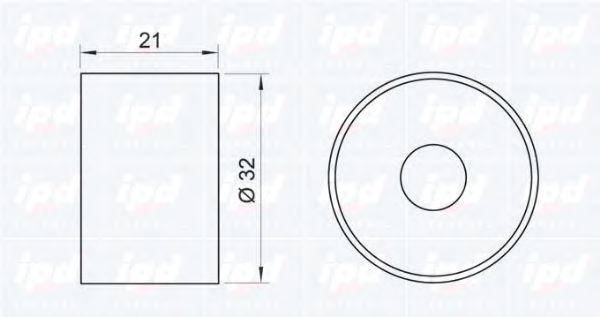 Rola ghidare/conducere, curea distributie 2