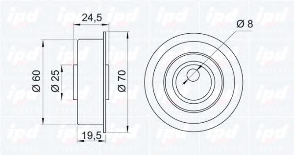 rola intinzator,curea distributie 2