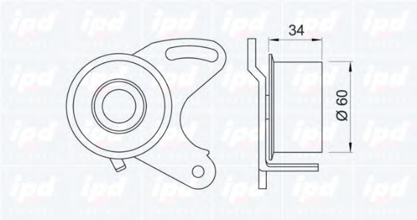 rola intinzator,curea distributie 2