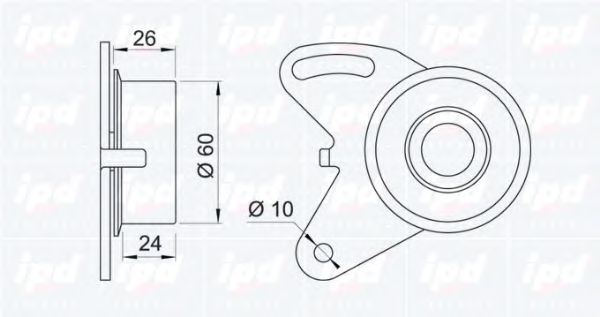 rola intinzator,curea distributie 2