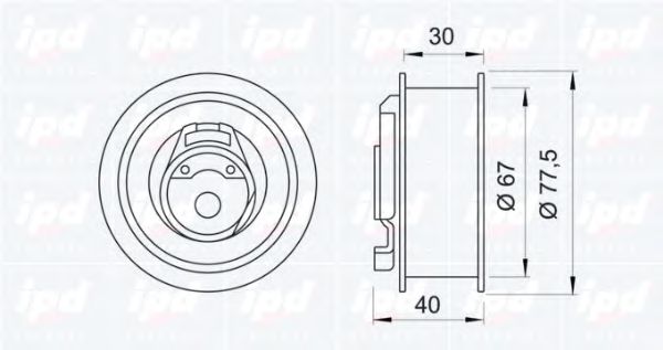 rola intinzator,curea distributie 2