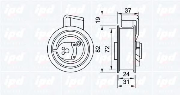 rola intinzator,curea distributie 2